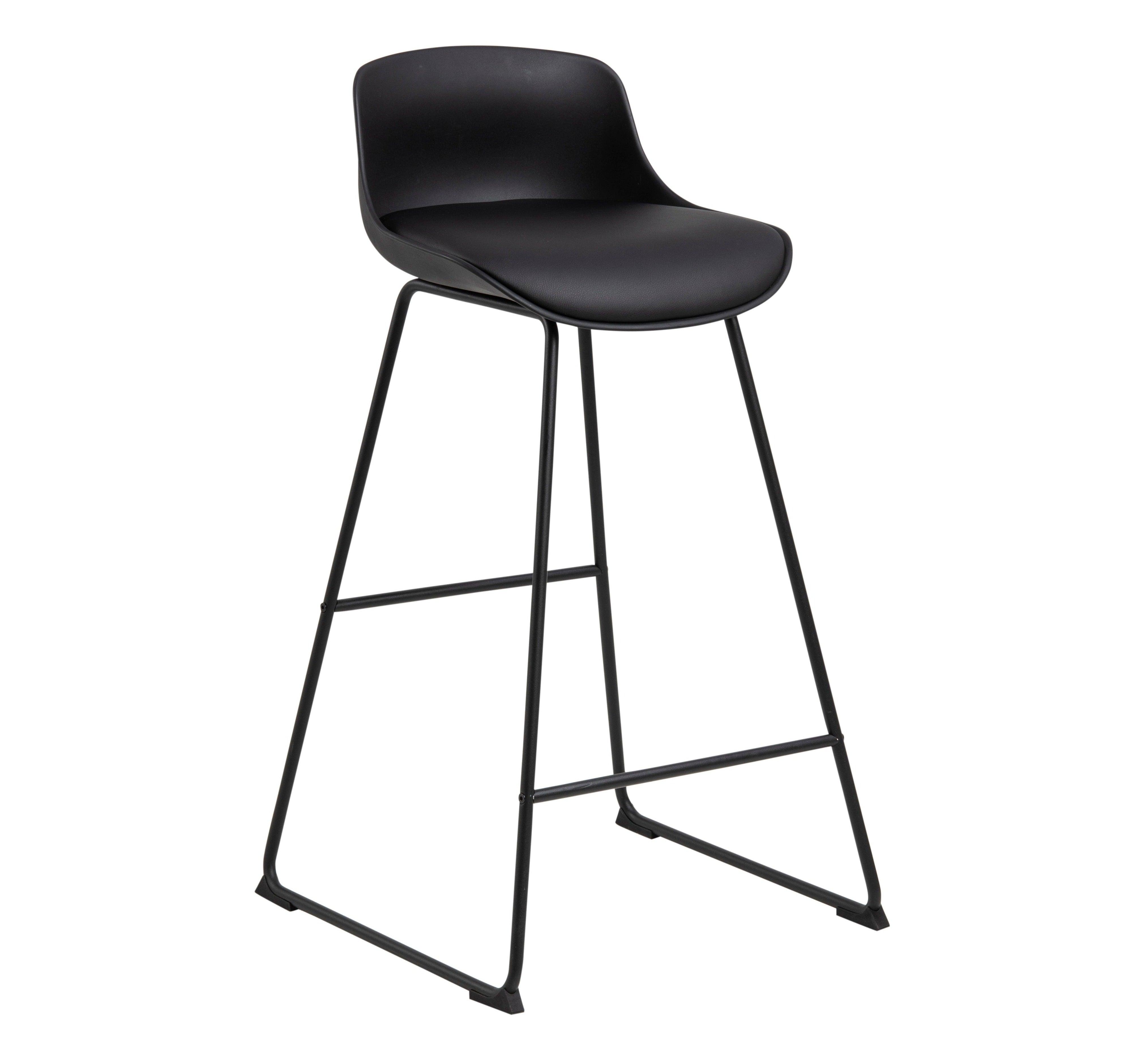 Krzesło barowe ELLI czarny Actona    Eye on Design