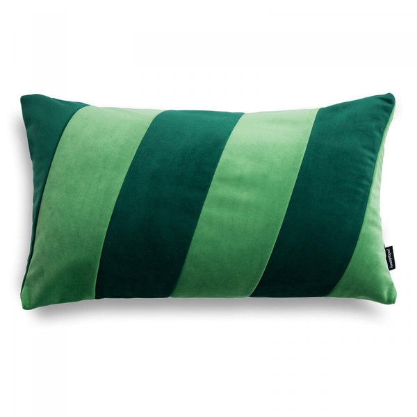 Stripes zielona poduszka dekoracyjna 50x30, Poduszkowcy, Eye on Design
