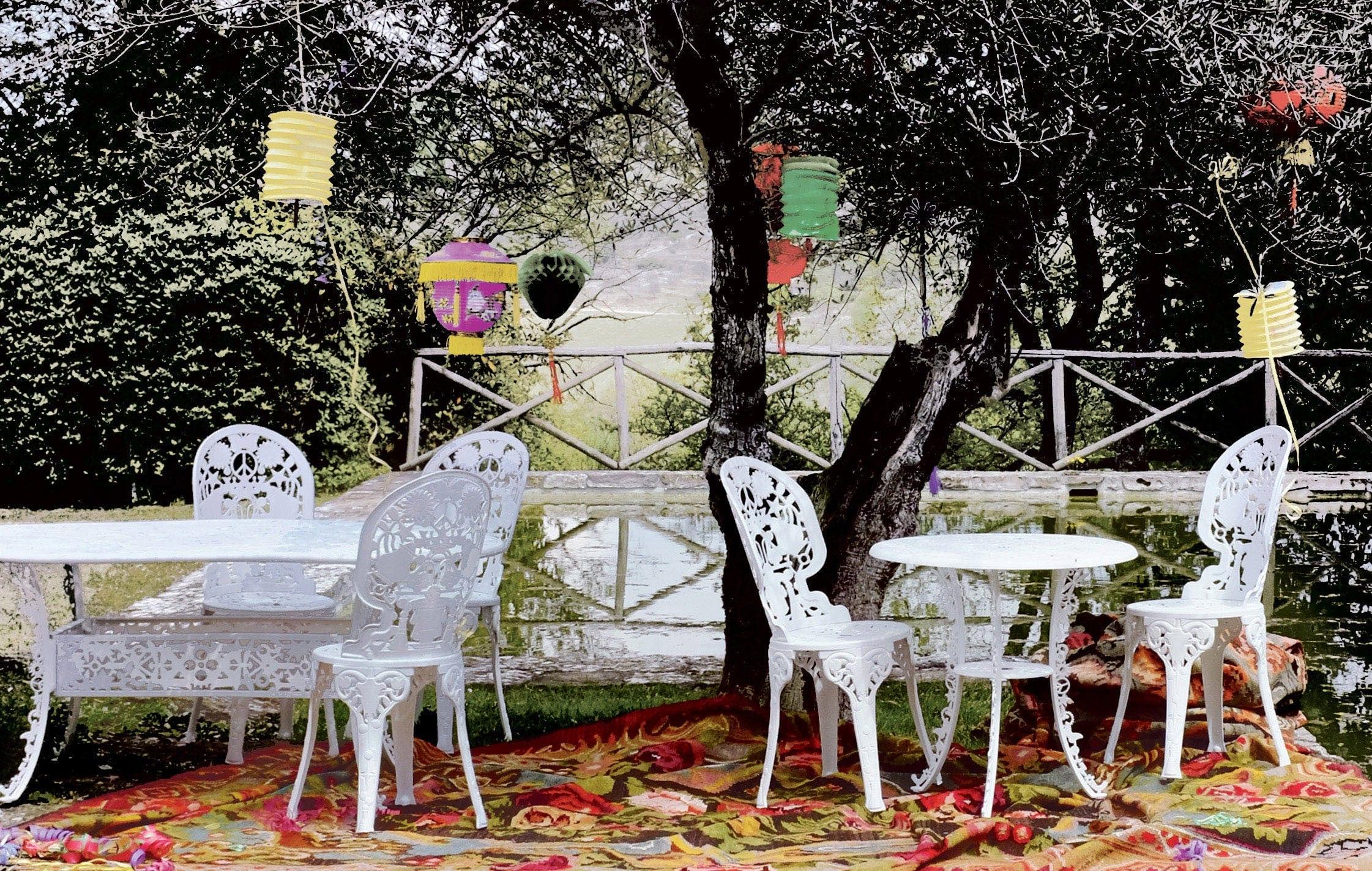 Stół ogrodowy INDUSTRY biały Seletti    Eye on Design