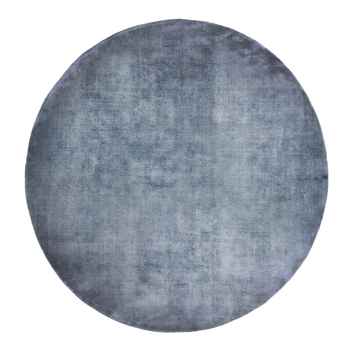 Dywan okrągły LINEN ciemnoniebieski Carpet Decor    Eye on Design