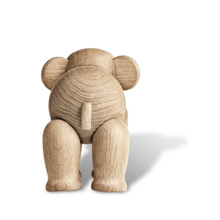 Figurka dekoracyjna ELEPHANT drewno dębowe Kay Bojesen    Eye on Design