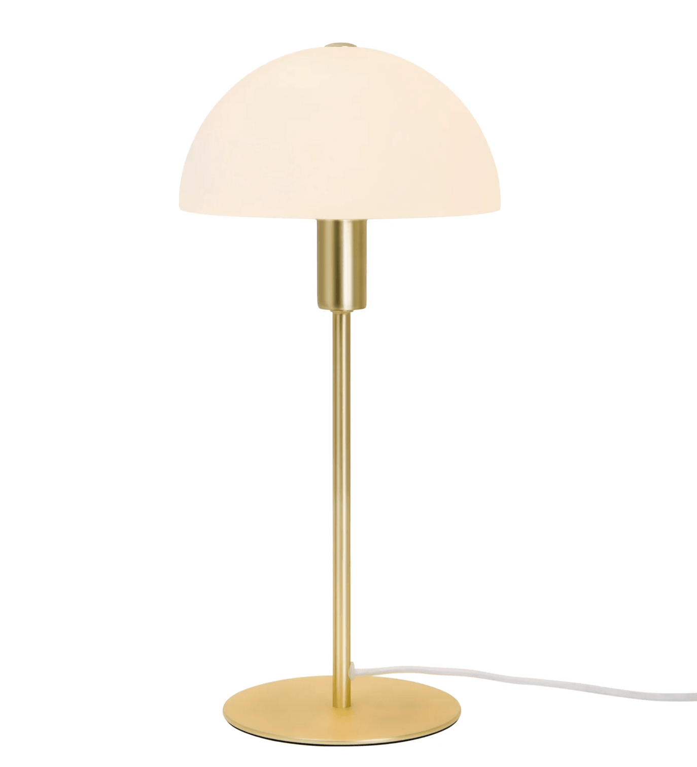 Lampa stołowa ELLEN złoty ze szklanym kloszem Nordlux    Eye on Design