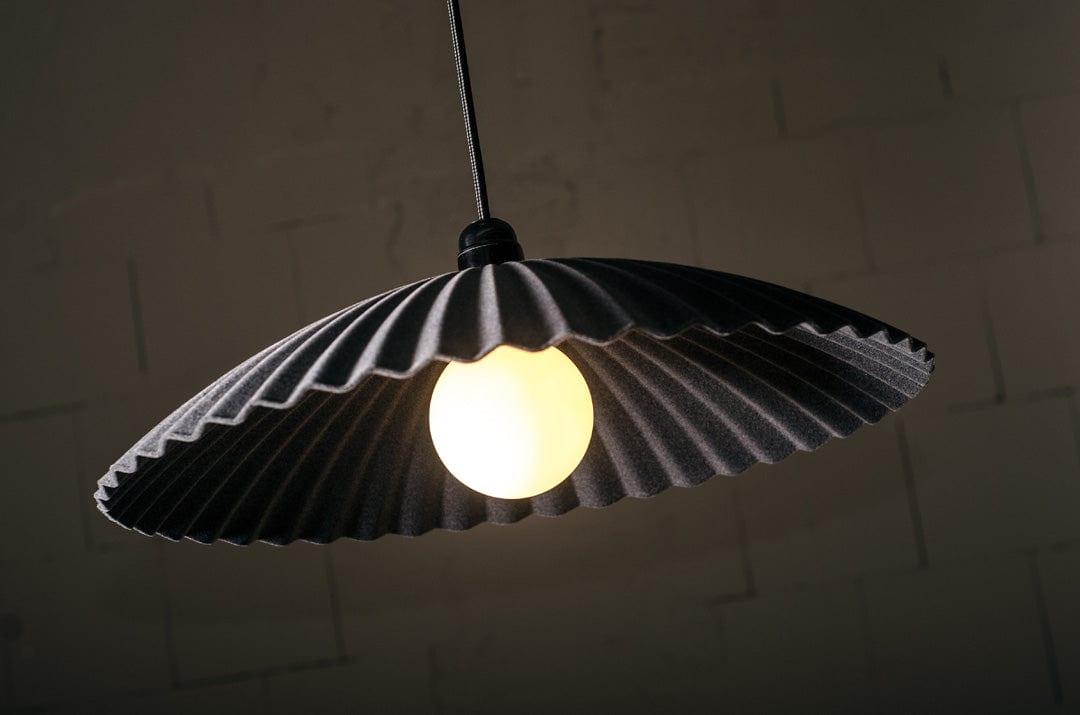 Lampa wisząca FALA aksamitna Loftlight    Eye on Design