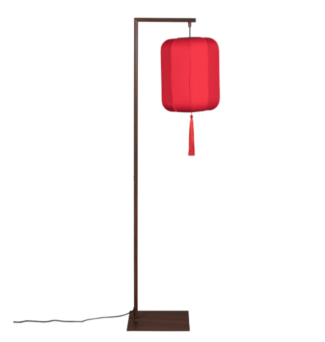 Lampa podłogowa SUONI czerwony, Dutchbone, Eye on Design