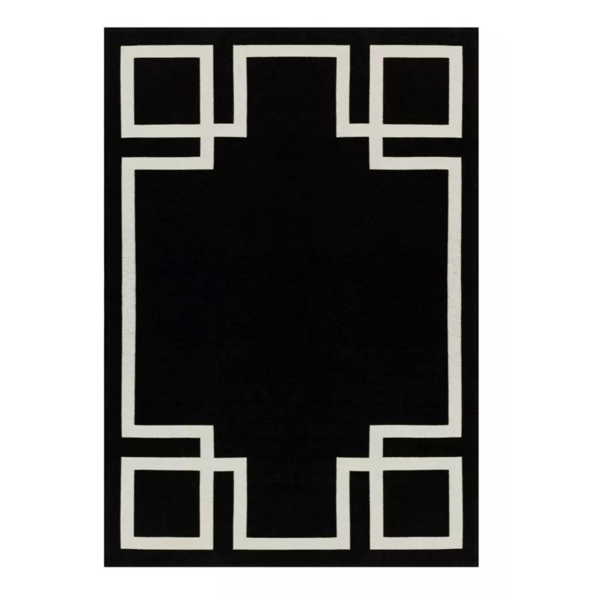 Dywan HAMPTON czarny Carpet Decor    Eye on Design