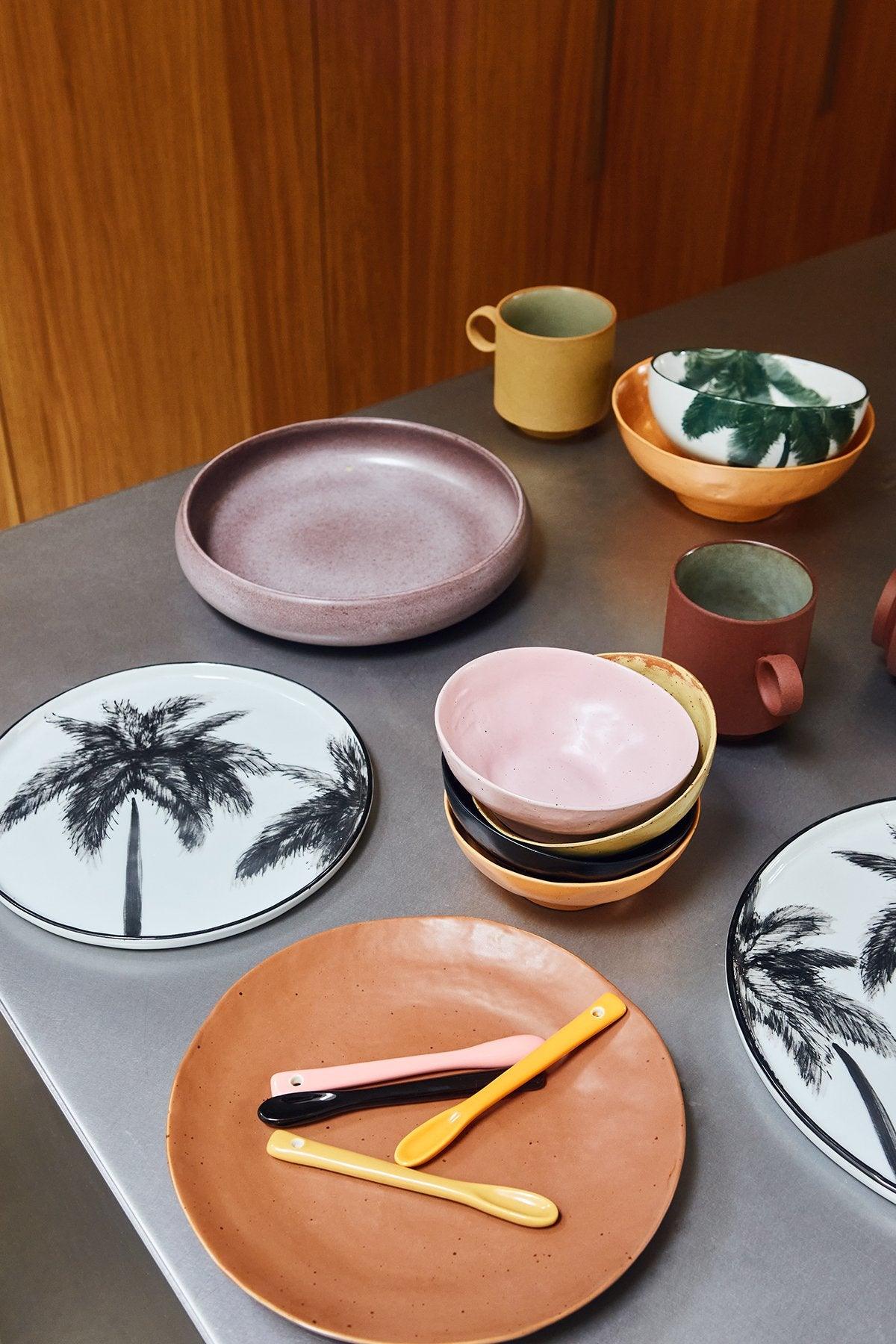 Zestaw ceramicznych łyżeczek do herbaty Bold&Basic - Eye on Design