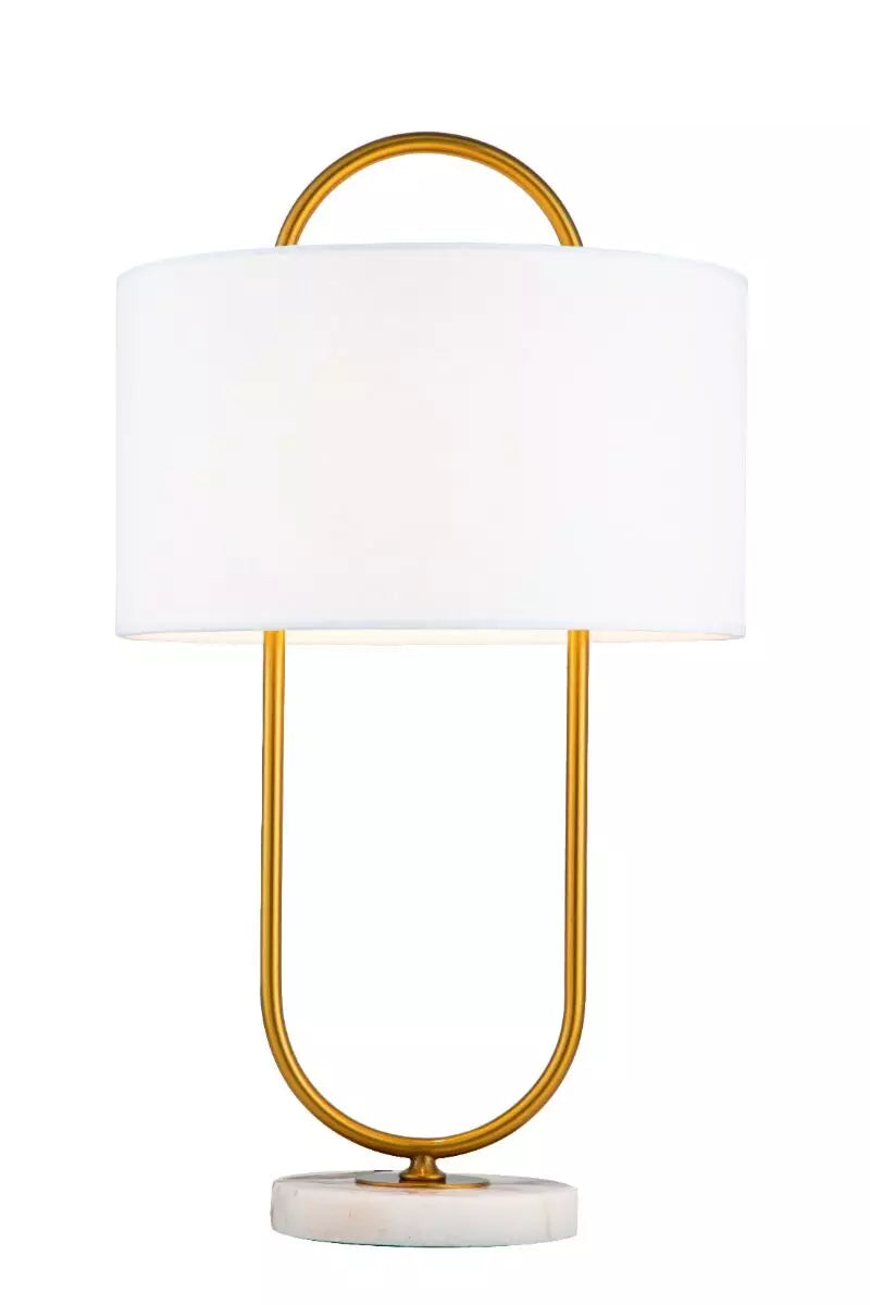 Lampa stołowa ISOLA złoty, AlmiDecor, Eye on Design