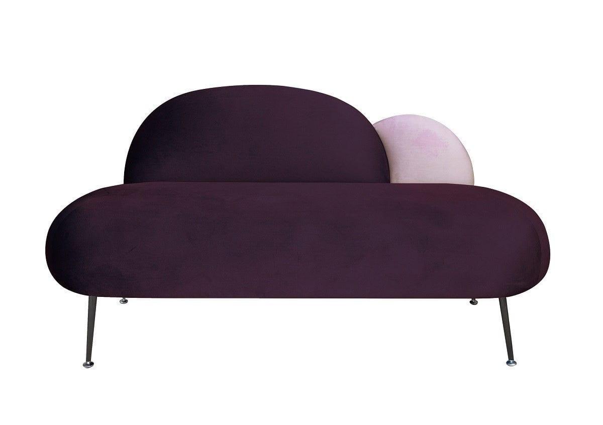 Mini sofa PLUM 2 fioletowy Happy Barok    Eye on Design
