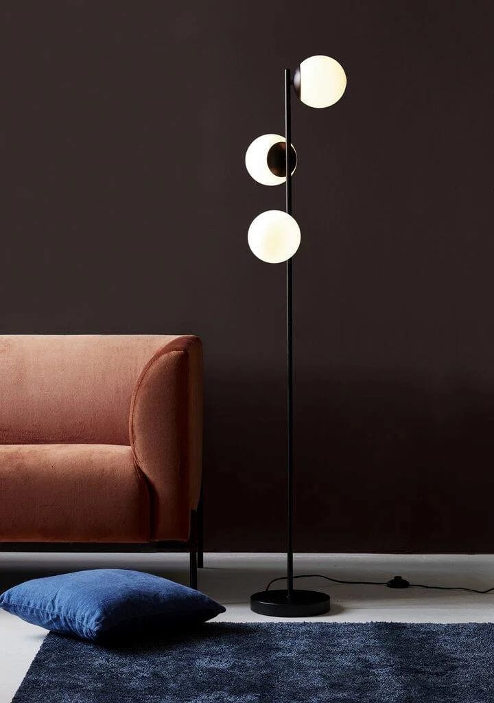 Lampa podłogowa LILLY czarny, Nordlux, Eye on Design