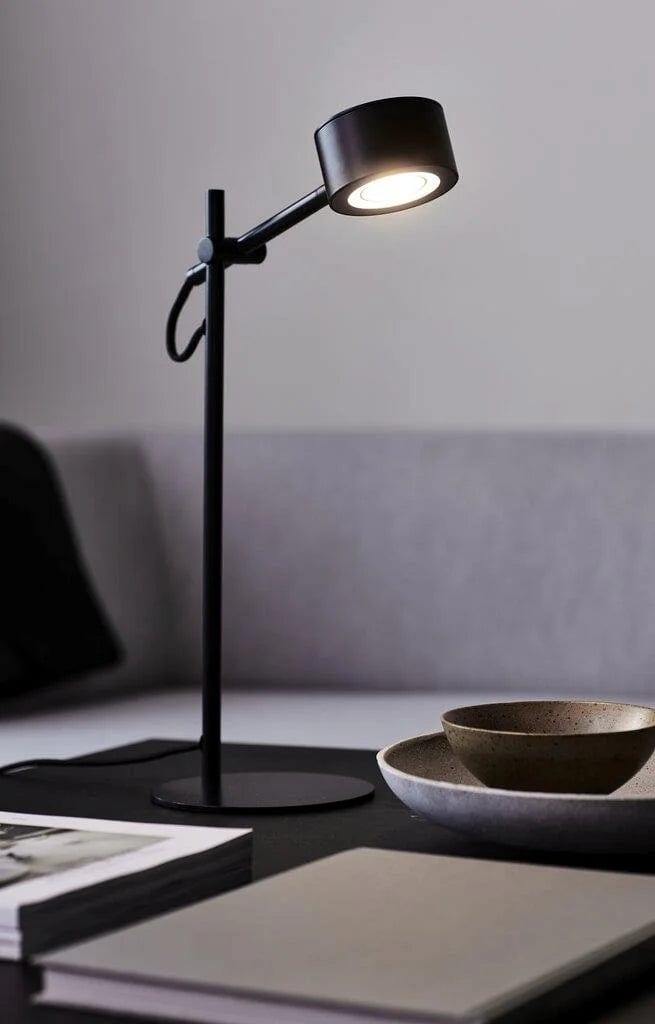 Lampa stołowa CLYDE czarny, Nordlux, Eye on Design