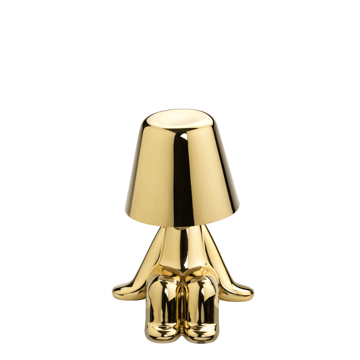 Lampka GOLDEN BROTHER SAM złoty Qeeboo    Eye on Design