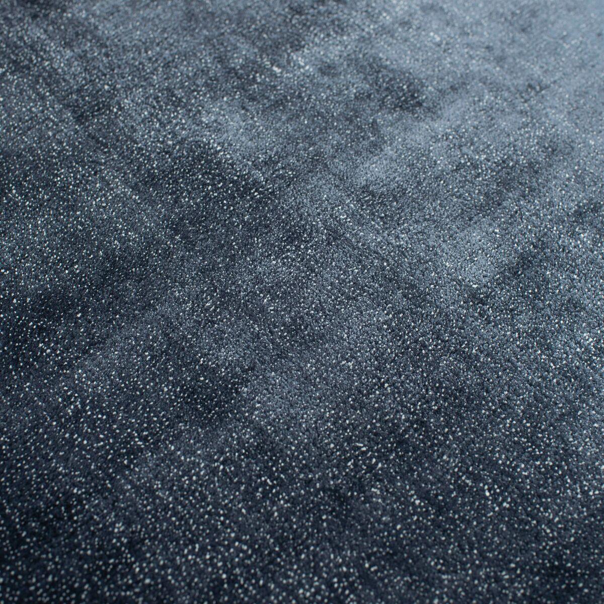 Dywan okrągły LINEN ciemnoniebieski Carpet Decor    Eye on Design