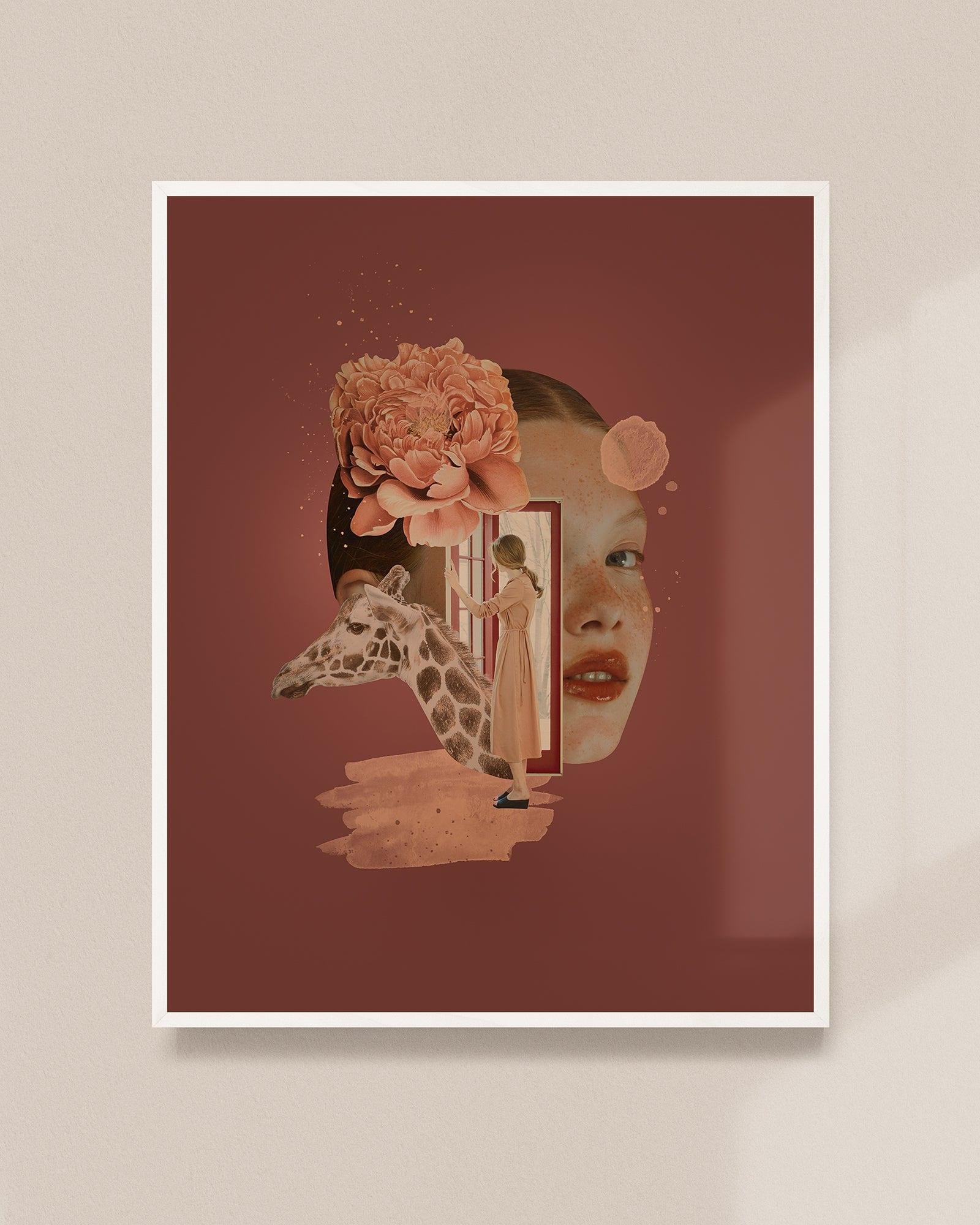 Plakat LOOK WHAT IS INSIDE YOU Aleksandra Morawiak    Eye on Design