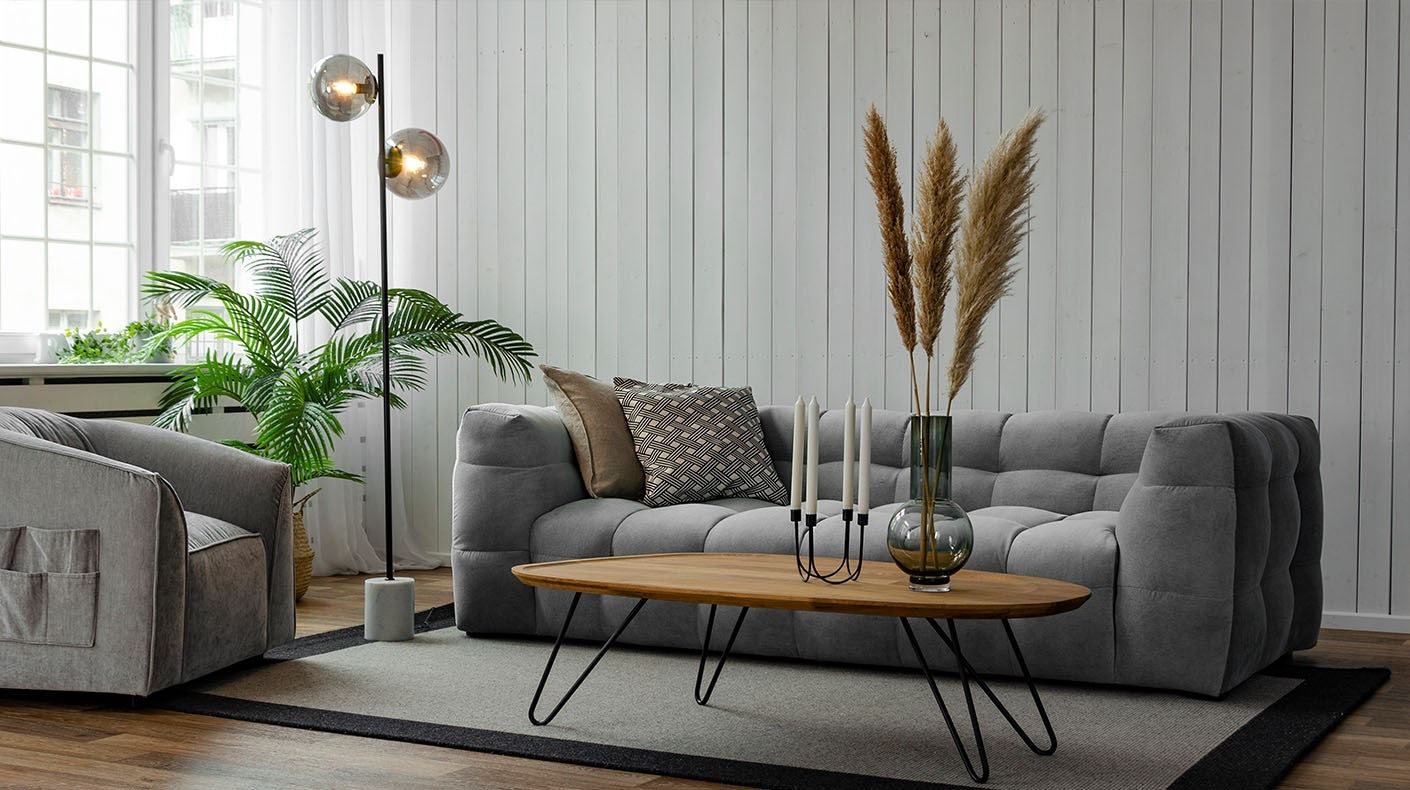 Narożnik lewostronny MICHELLE - rozmiar i kolor do wyboru Nordic Line    Eye on Design