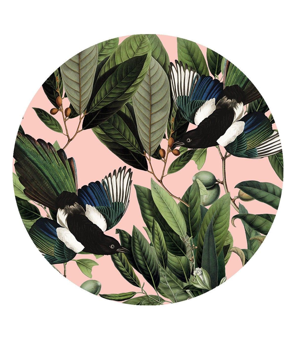 Mural DOTS MAGPIE PINK Wallcolors    Eye on Design