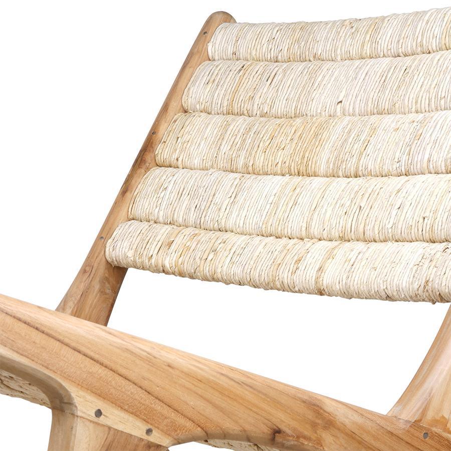 Fotel ABAKA z drewna tekowego HKliving    Eye on Design