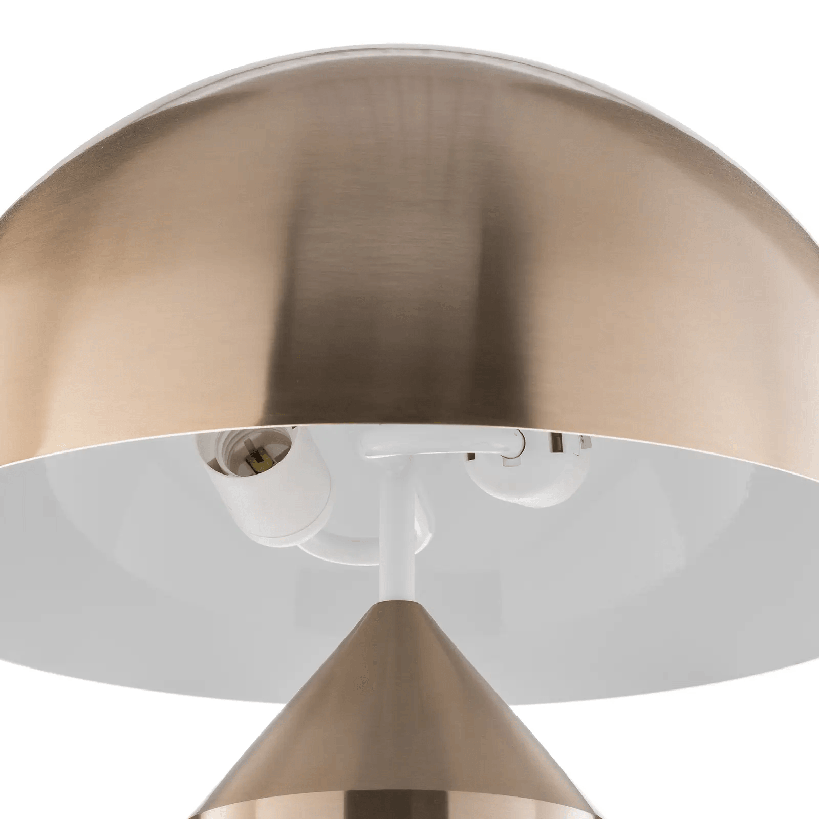 Lampa stołowa ATOLLO złoty, Oluce, Eye on Design
