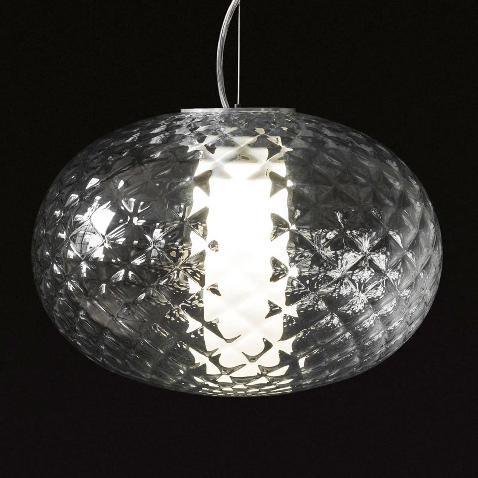 Lampa wisząca RECUERDO szklany Oluce    Eye on Design