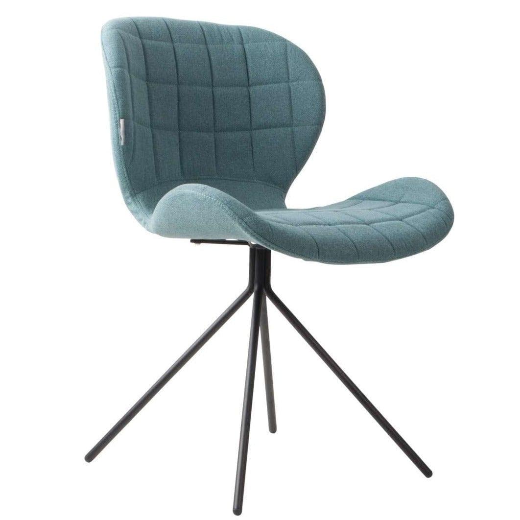 Krzesło OMG niebieski, Zuiver, Eye on Design
