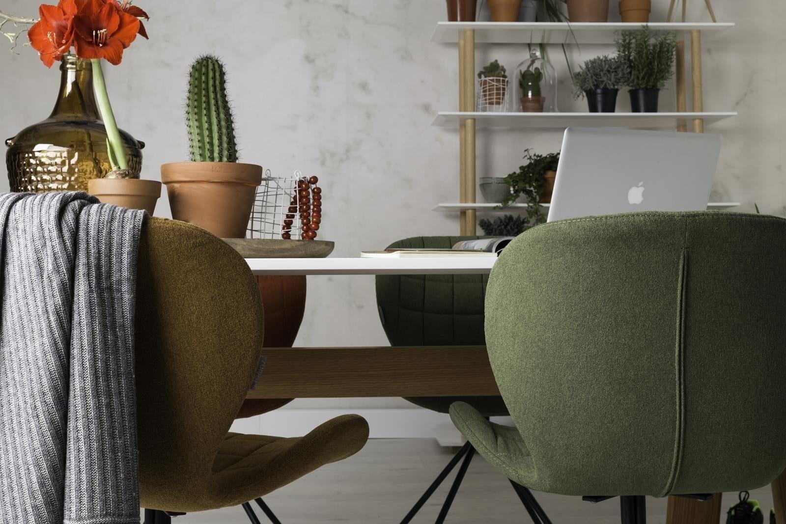 Krzesło OMG zielony, Zuiver, Eye on Design