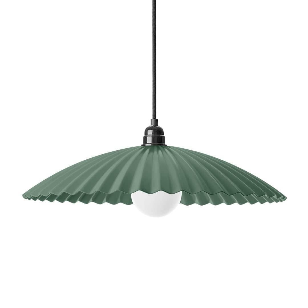 Lampa wisząca FALA zielona Loftlight    Eye on Design