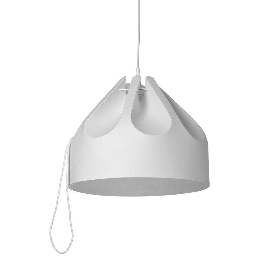 Lampa wisząca BEZA OVAL biała Loftlight    Eye on Design