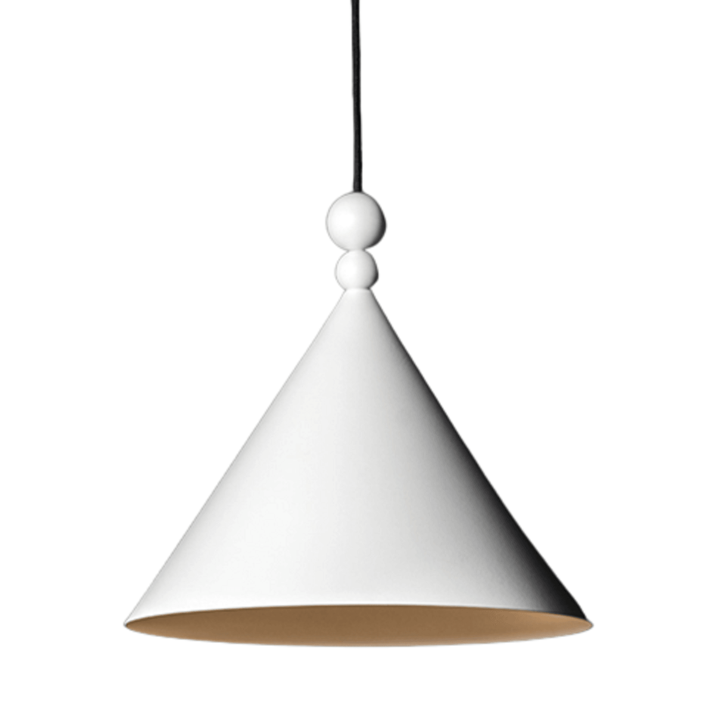 Lampa wisząca KONKO biała Loftlight    Eye on Design