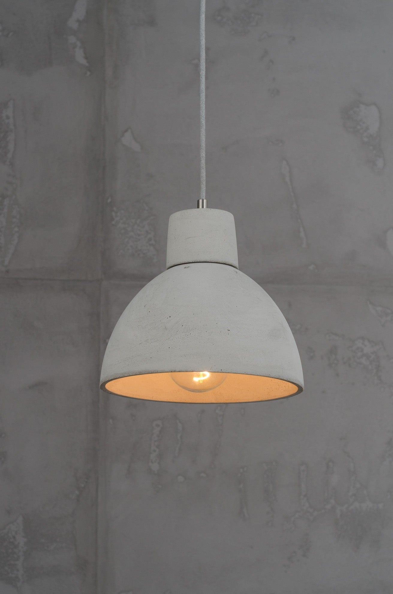 Lampa wisząca KORTA betonowa Loftlight Naturalny Beton  Eye on Design