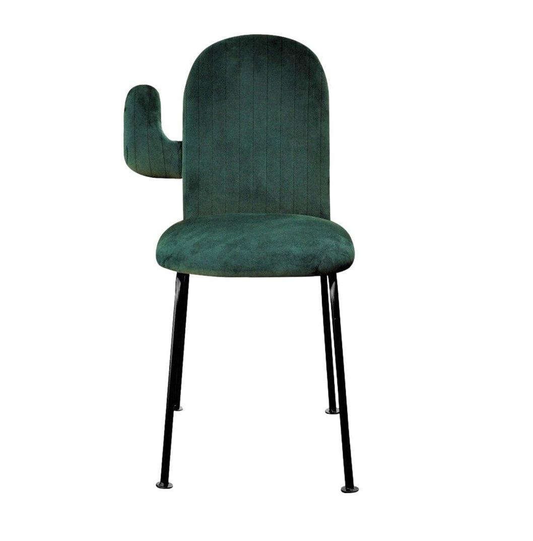 Krzesło CACTUS ciemnozielony Happy Barok    Eye on Design