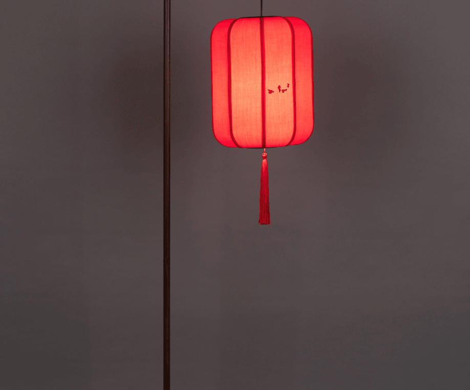 Lampa podłogowa SUONI czerwony, Dutchbone, Eye on Design