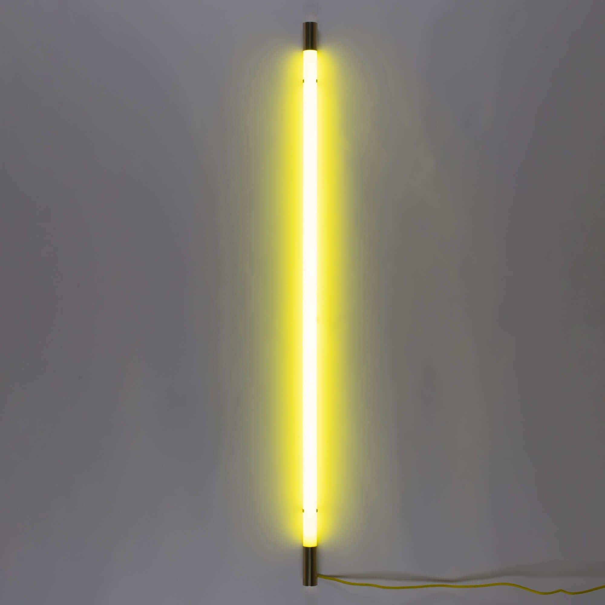Lampa LED LINEA żółty, Seletti, Eye on Design