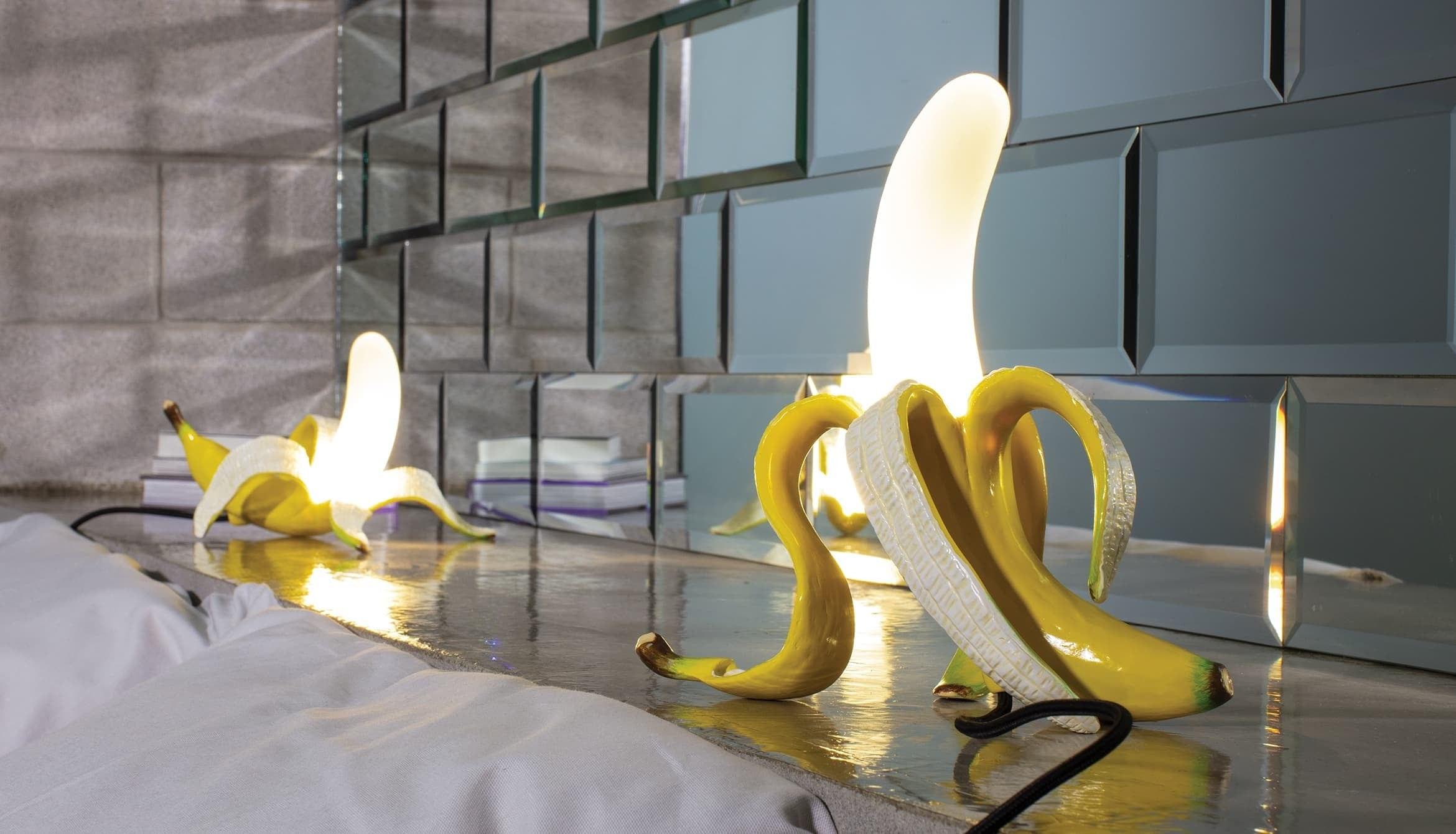 Lampa stołowa BANANA DEWEY żółty Seletti    Eye on Design
