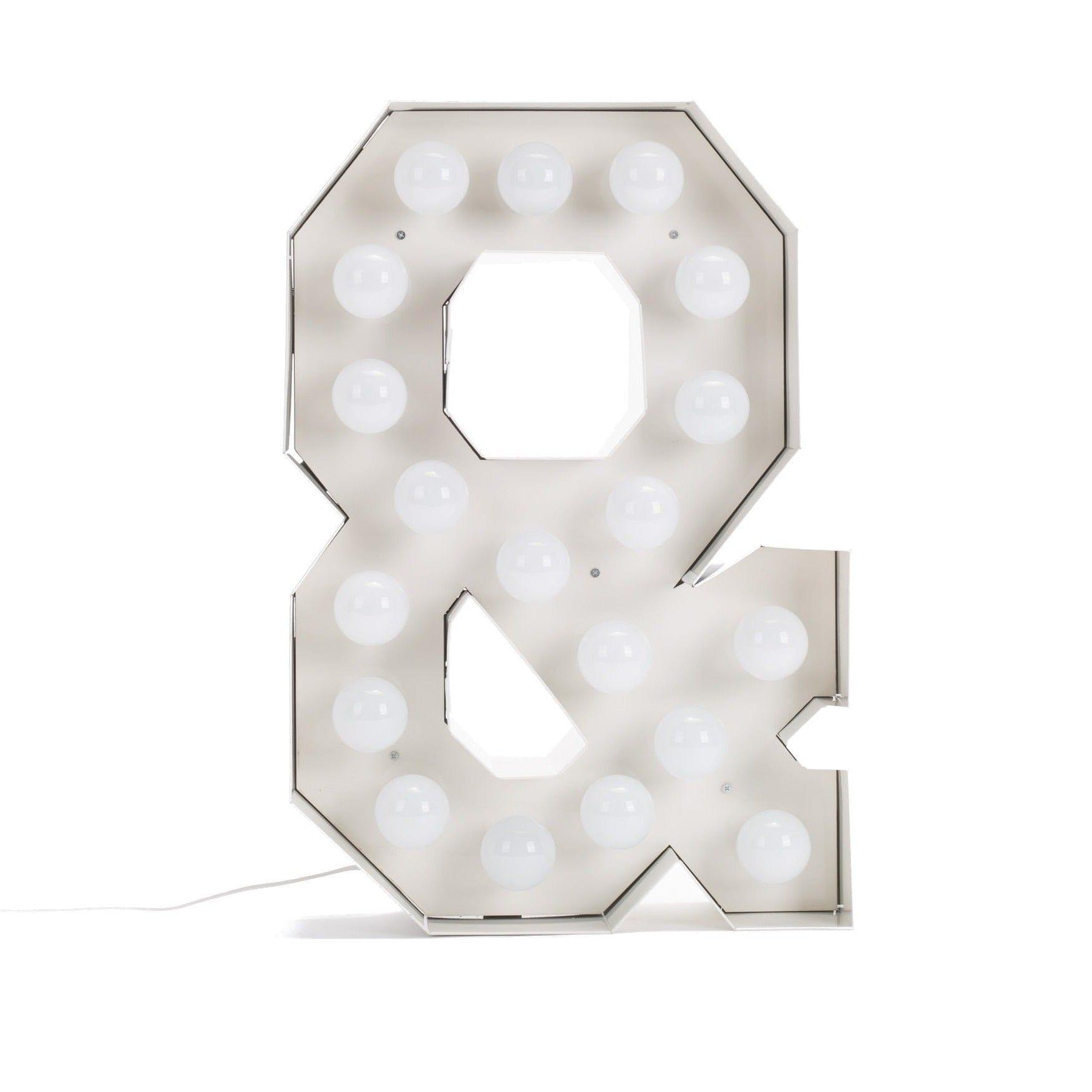 Lampa dekoracyjna VEGAZ litera alfabetu Seletti &   Eye on Design