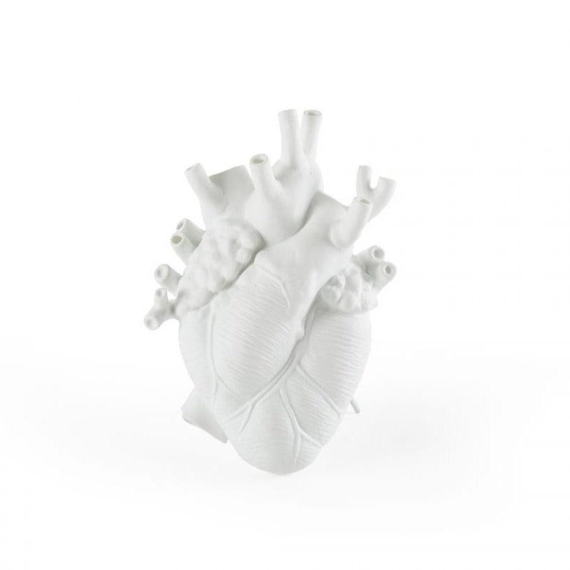 Wazon porcelanowy LOVE IN BLOOM biały Seletti 25 cm   Eye on Design