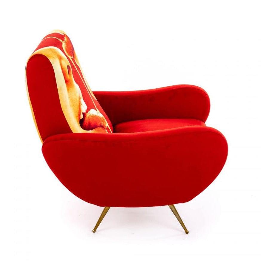 Fotel HONEY czerwony Seletti    Eye on Design