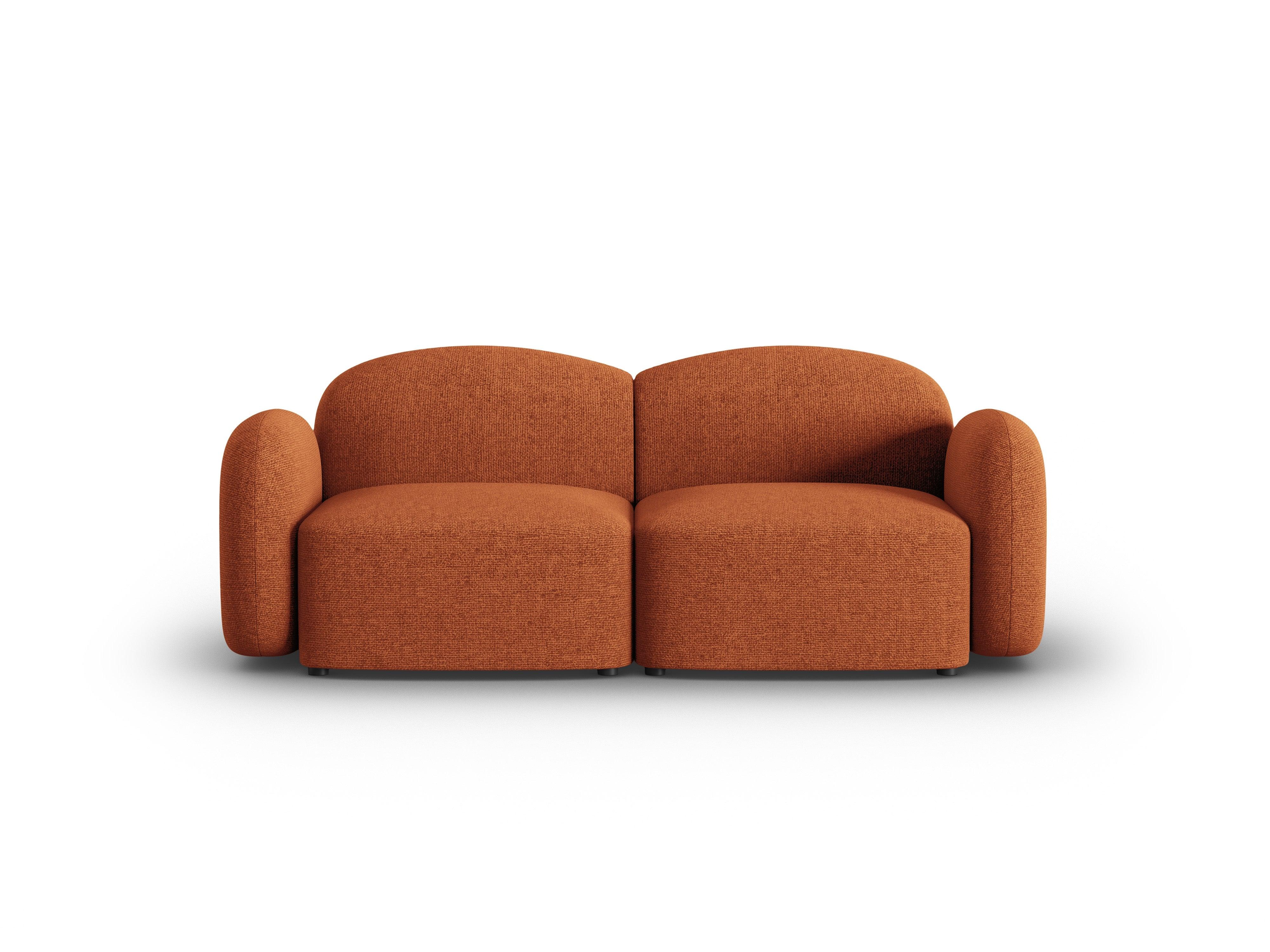 Sofa 2-osobowa LAURENT szenil terracotta melanż Interieurs 86    Eye on Design