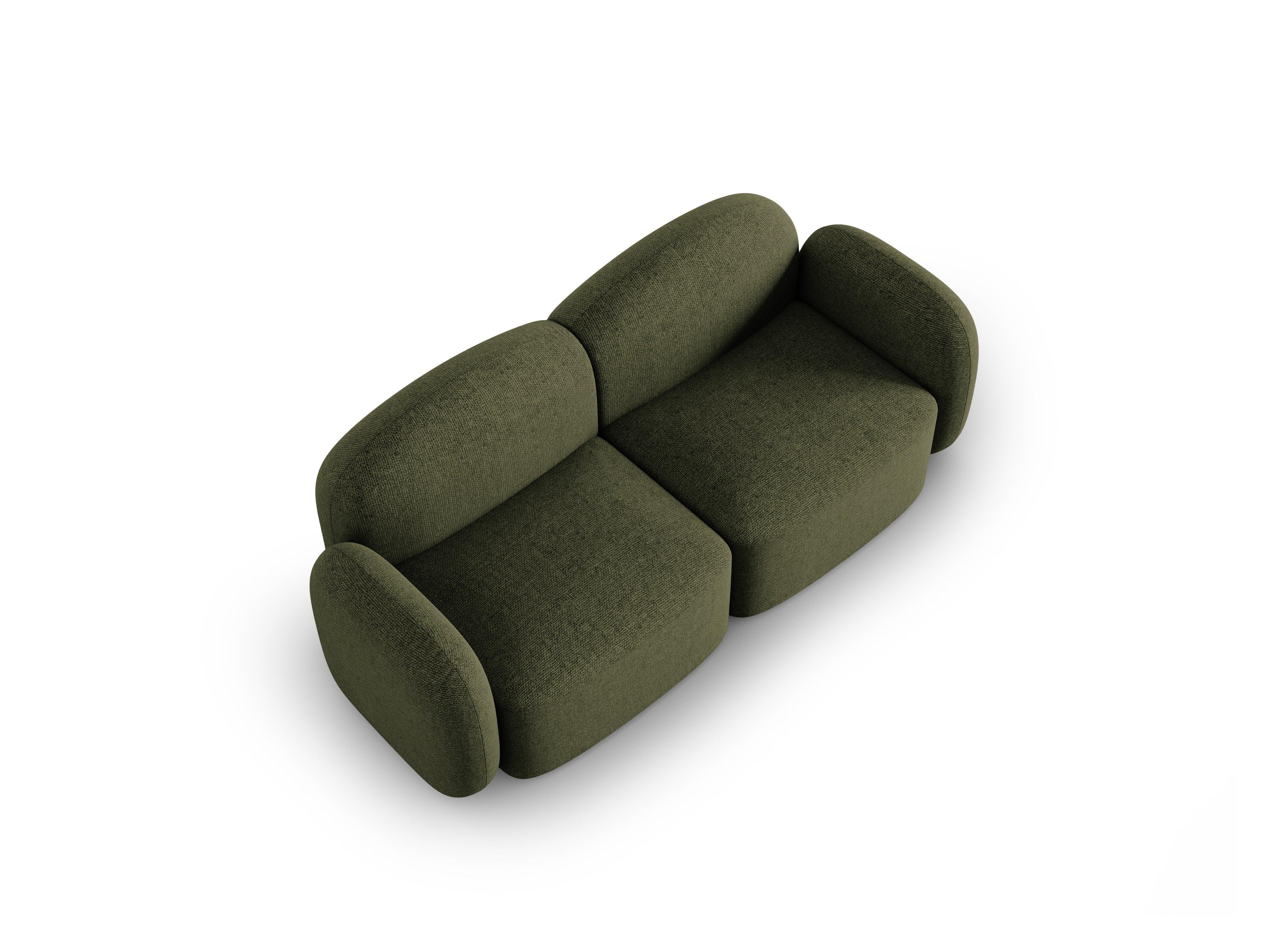 Sofa 2-osobowa LAURENT szenil zielony melanż Interieurs 86    Eye on Design