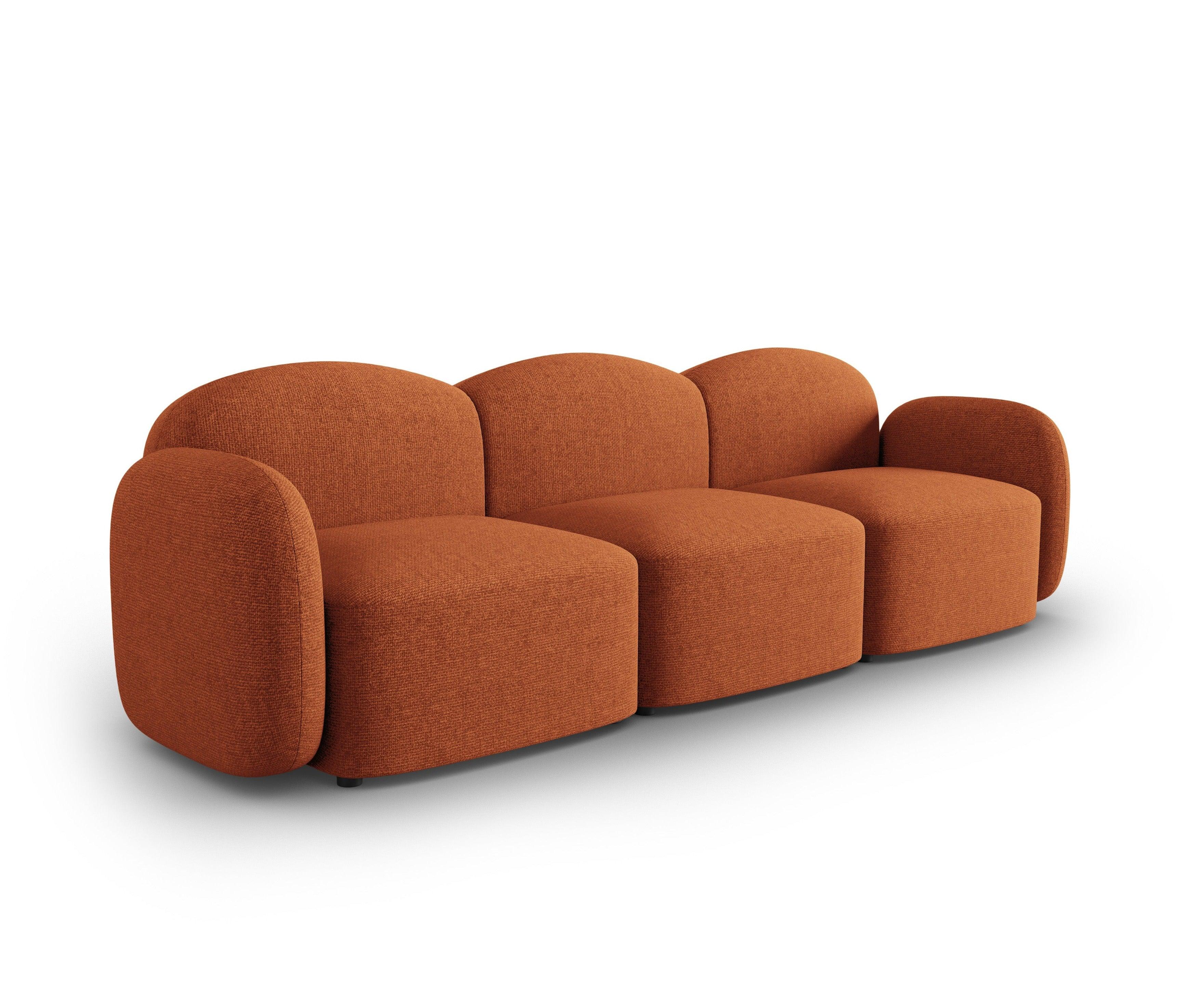 Sofa 3-osobowa LAURENT szenil terracotta melanż Interieurs 86    Eye on Design