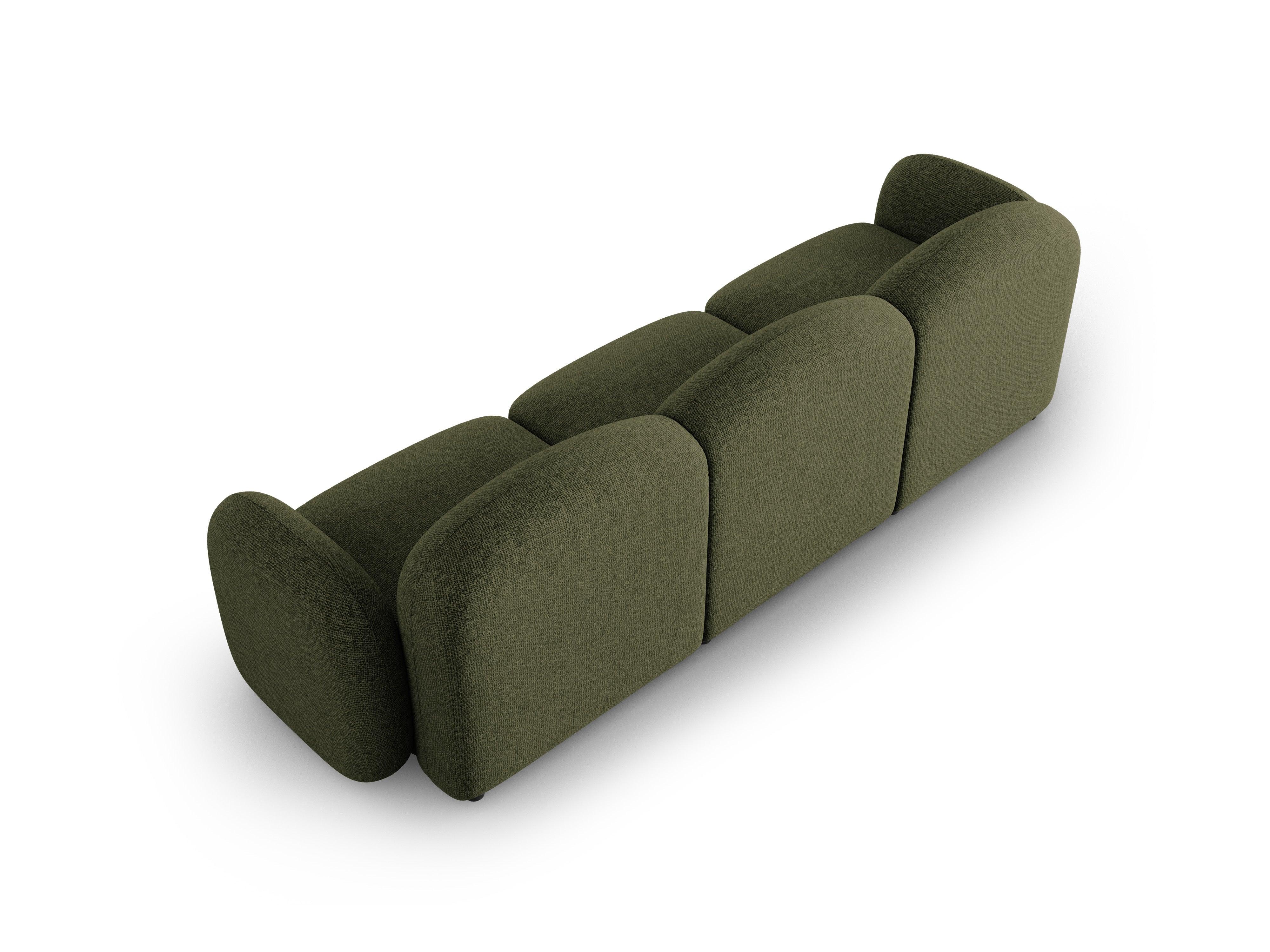 Sofa 3-osobowa LAURENT szenil zielony melanż Interieurs 86    Eye on Design