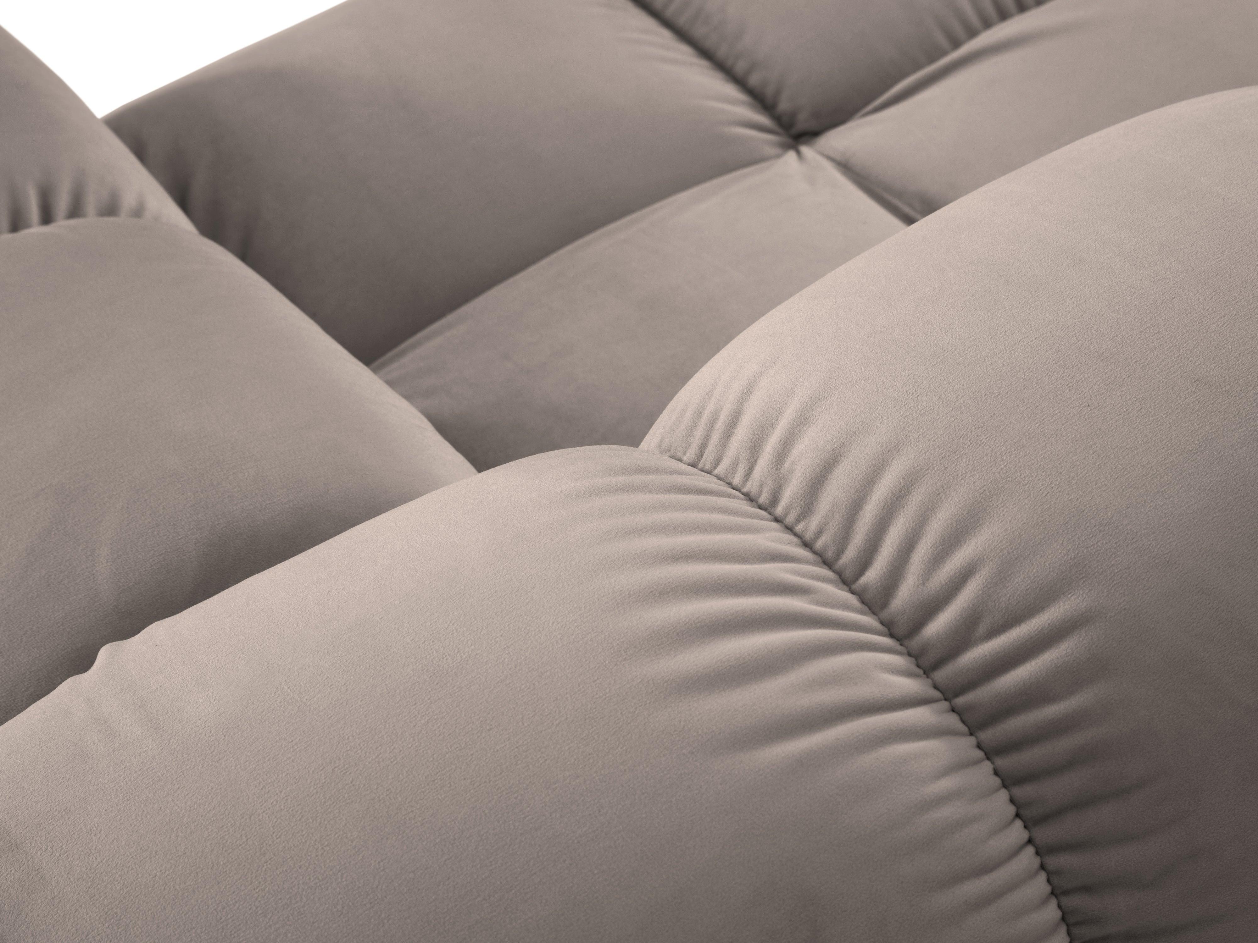 Sofa aksamitna 2-osobowa TROPEA cappuccino Milo Casa    Eye on Design