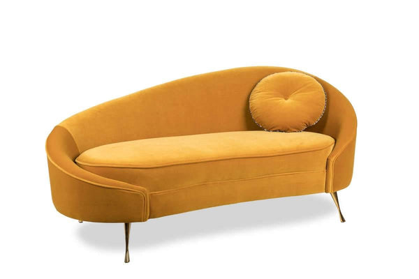 Sofa I AM NOT A CROISSANT musztardowy Bold Monkey    Eye on Design