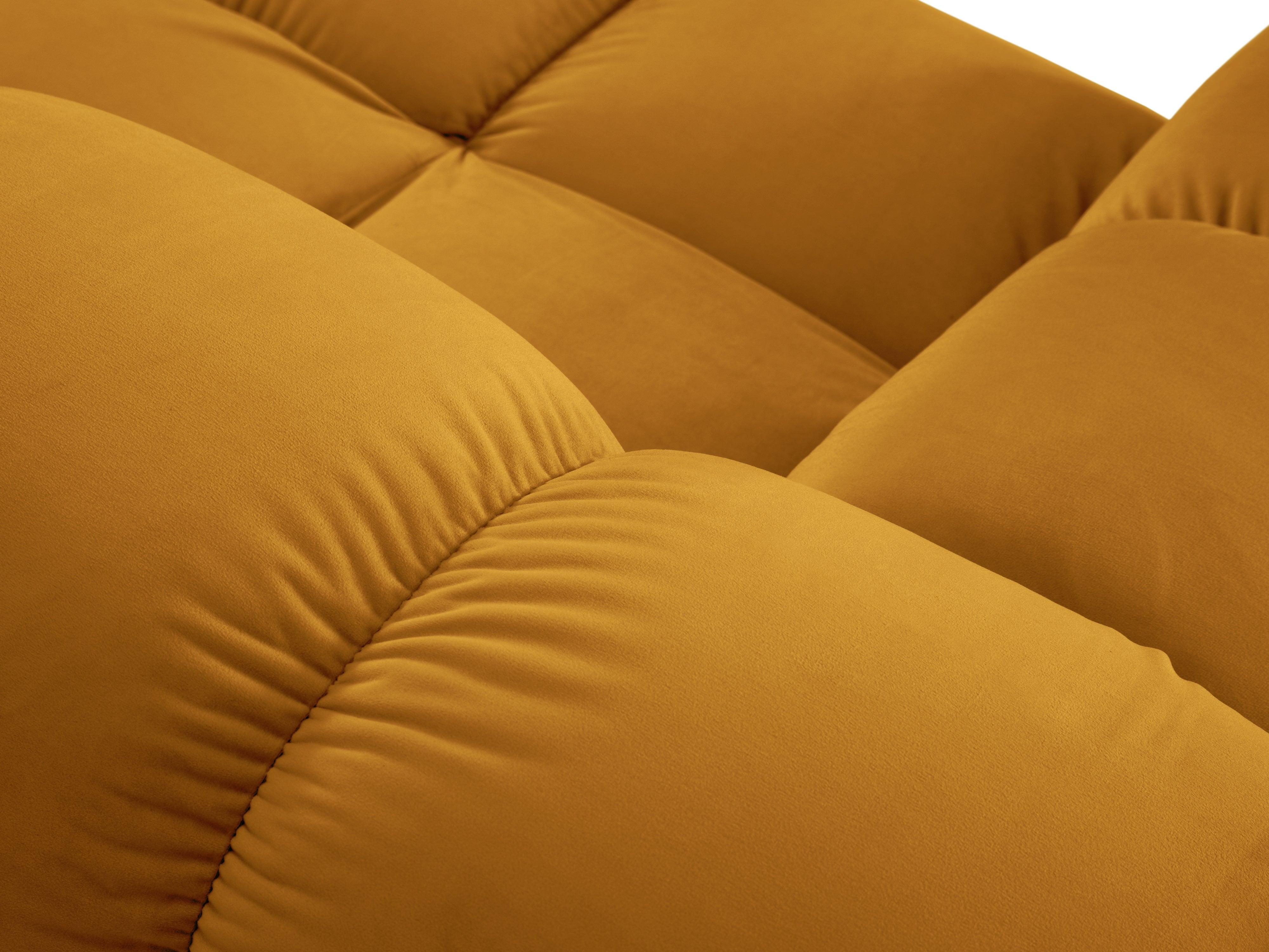 Sofa modułowa TROPEA - moduł lewostronny musztardowy Milo Casa    Eye on Design