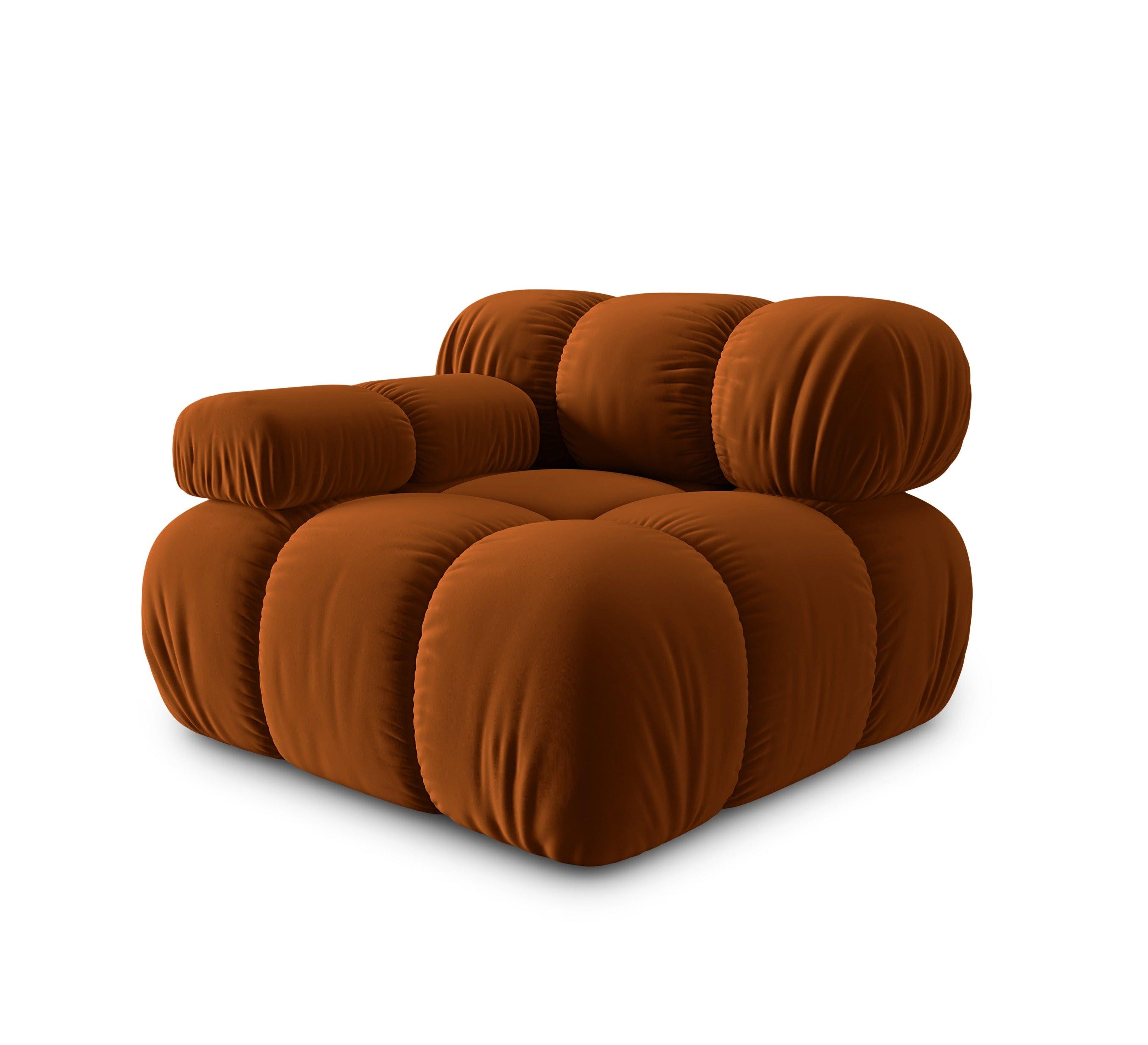 Sofa modułowa TROPEA - moduł lewostronny terracotta Milo Casa    Eye on Design