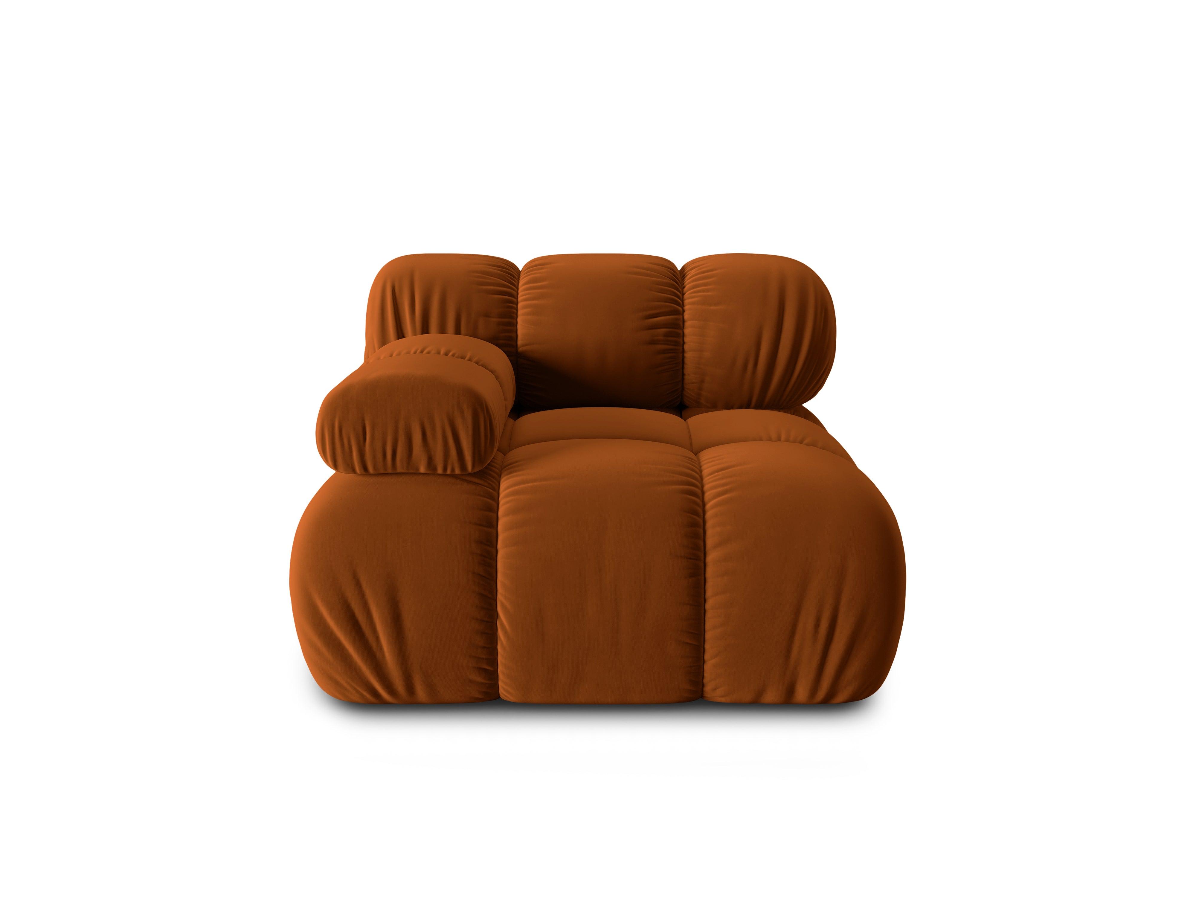 Sofa modułowa TROPEA - moduł lewostronny terracotta Milo Casa    Eye on Design