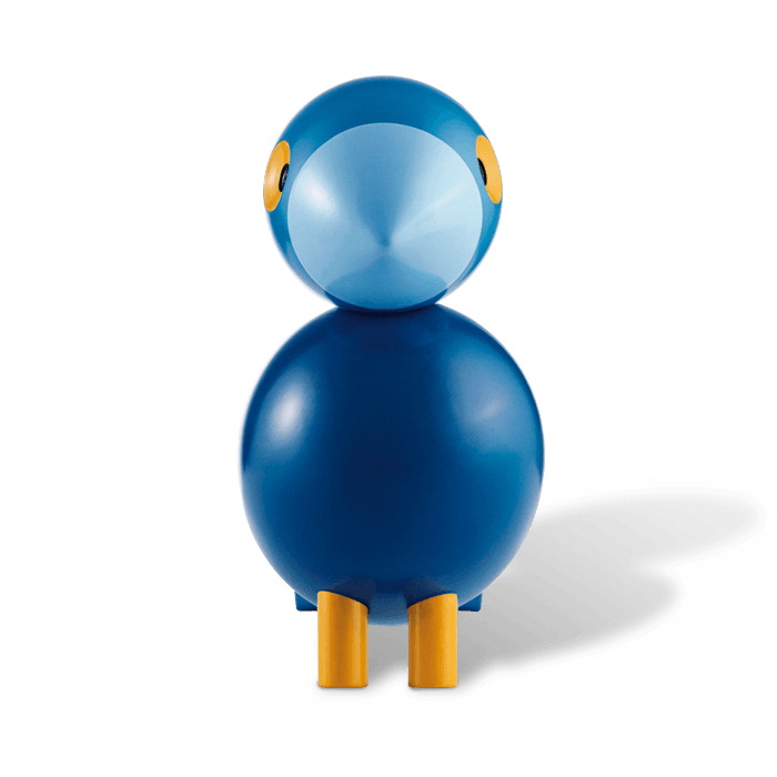 Figurka dekoracyjna SONGBIRD KAY niebieski Kay Bojesen    Eye on Design