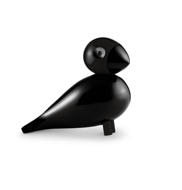 Figurka dekoracyjna SONGBIRD RAVEN czarny Kay Bojesen    Eye on Design
