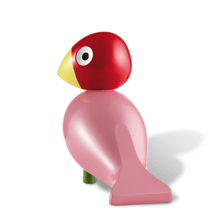 Figurka dekoracyjna SONGBIRD RUTH różowy Kay Bojesen    Eye on Design