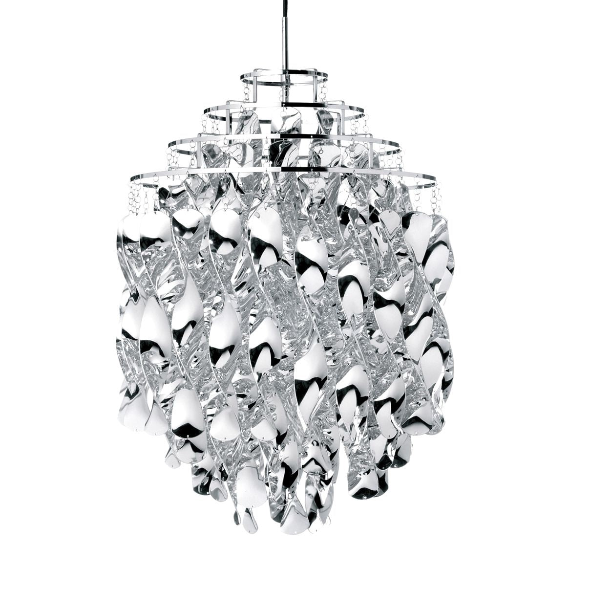 Lampa wisząca SPIRAL SP01 srebrny, Verpan, Eye on Design