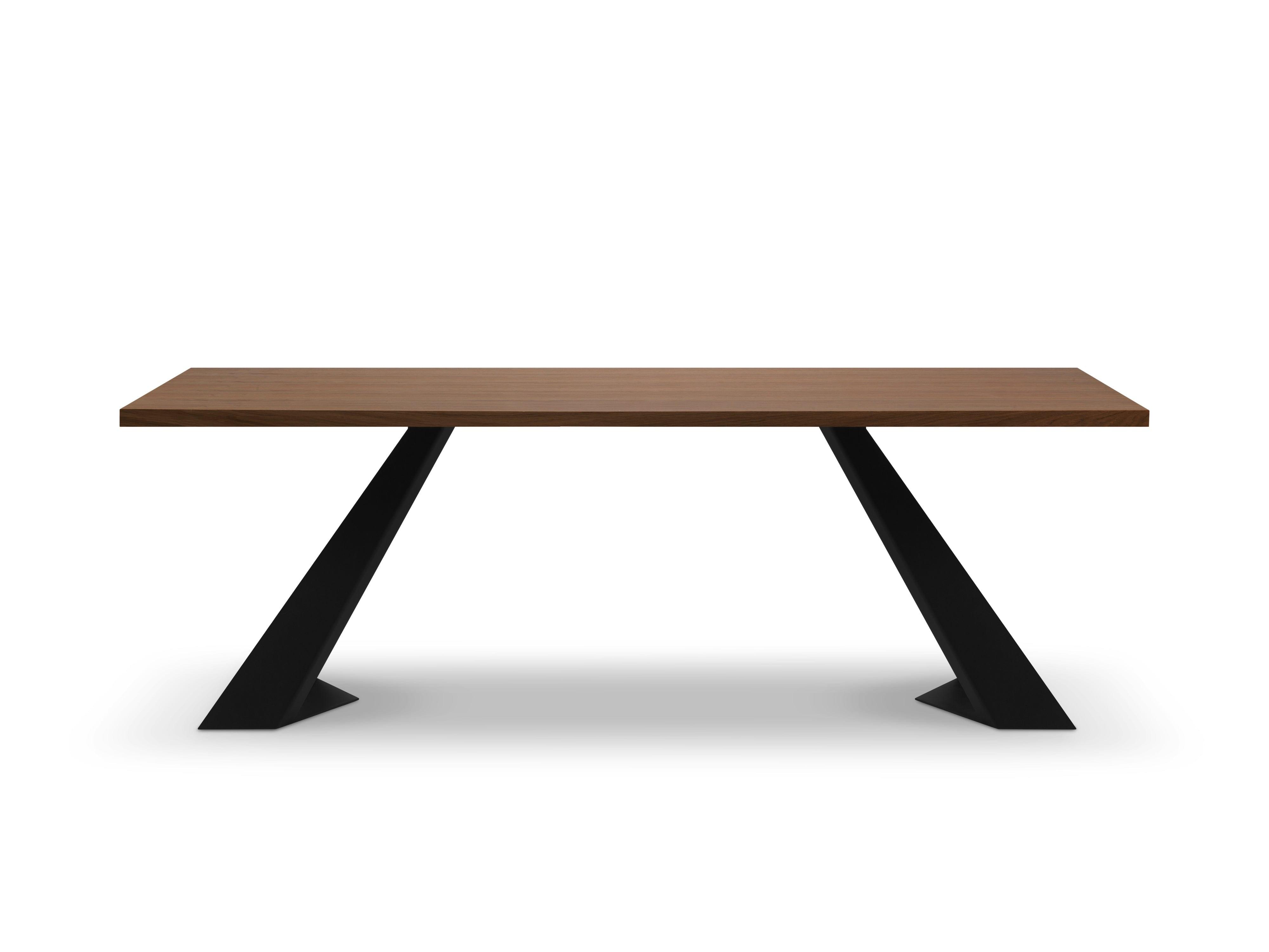 Stół z drewna dębowego INDUS ciemny dąb Windsor & Co    Eye on Design