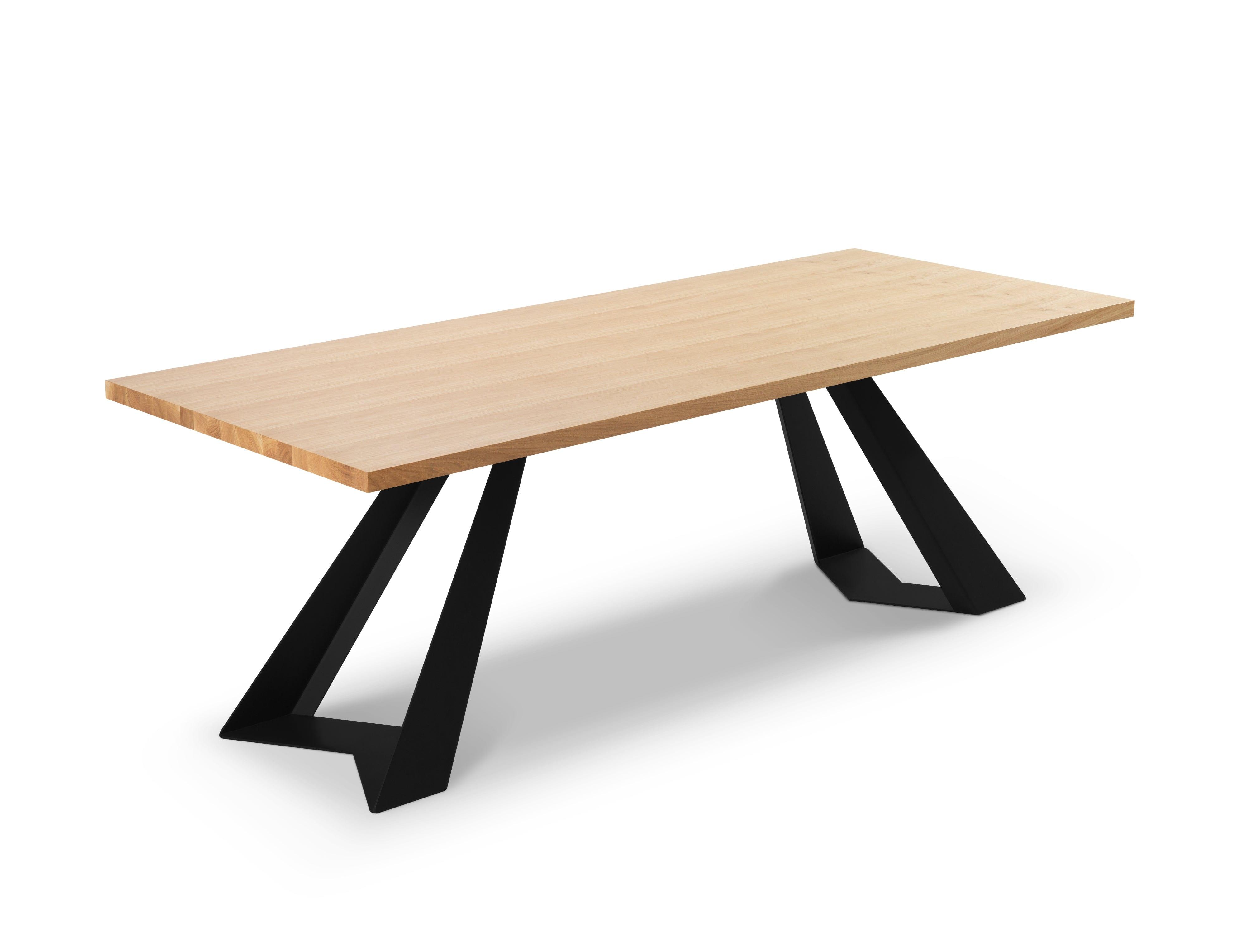 Stół z drewna dębowego INDUS jasny dąb Windsor & Co    Eye on Design